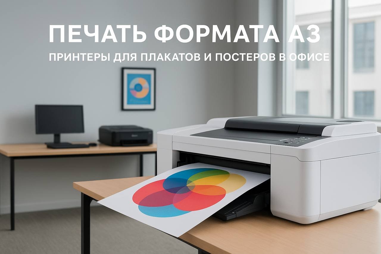 Печать формата А3: принтеры для плакатов и постеров в офисе