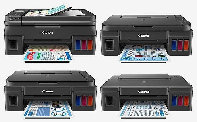 Струйные печатающие устройства Canon Pixma G с дополнительным комплектом чернил