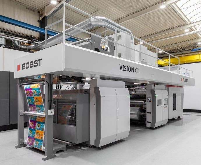 Флексографская машина от Bobst