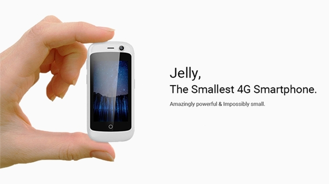 Компактный и современный 4G-смартфон Jelly