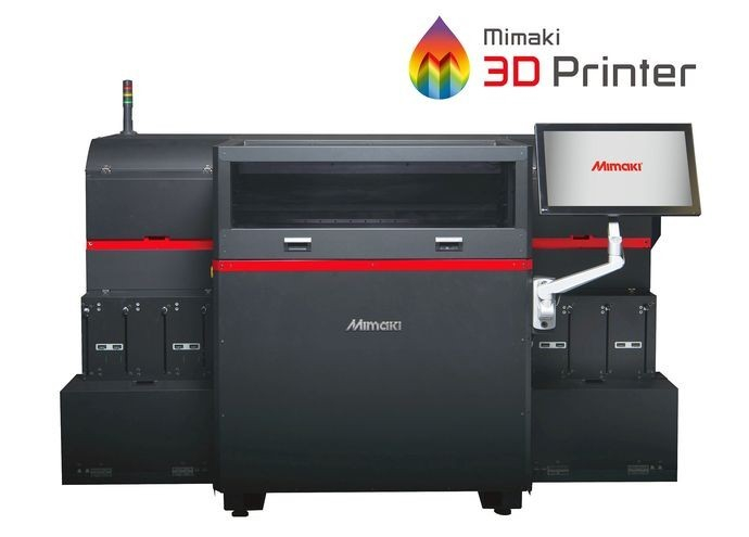 Светодиодный 3D-принтер Mimaki для изготовления цветных объектов