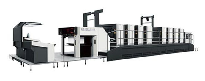 Новинка от  Komori – 8-красочная офсетная машина Lithrone GX40P