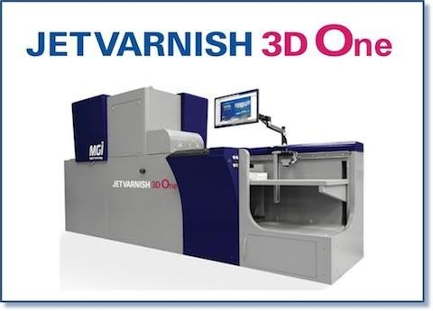 Cистема цифрового облагораживания MGI JETvarnish 3D One