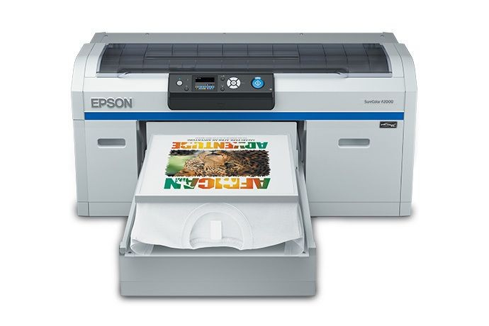 Принтеры Epson SureColor F2000 и F2100 для прямой печати на одежде из полиэфира