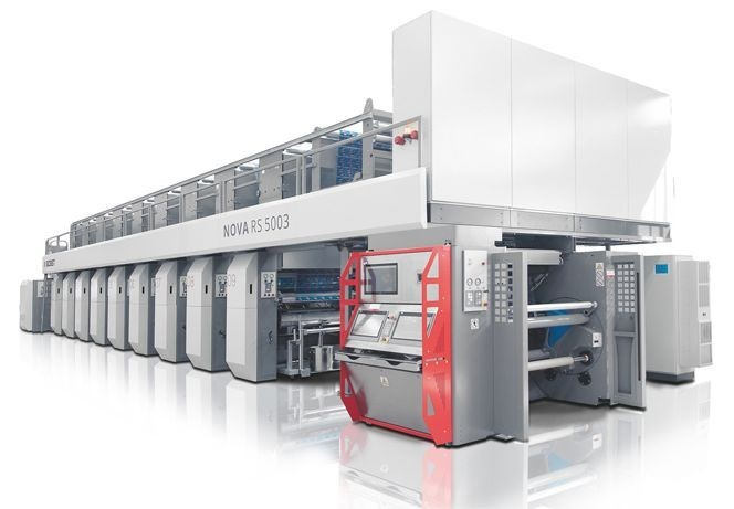 Машина глубокой печати для изготовления гибкой упаковки от Bobst