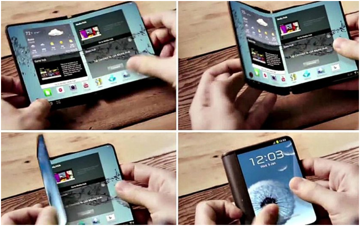 На MWC 2017 компания Samsung продемонстрирует сгибаемый смартфон