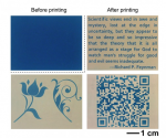 Разработана новая технология печати на бумаге без использования чернил